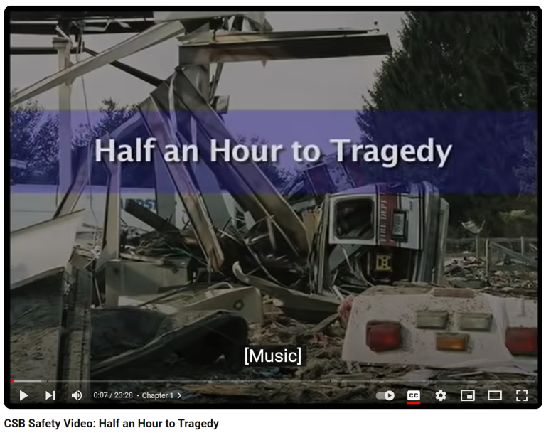 YouTube Video Safety HALF AN HOUR TO TRAGEDY